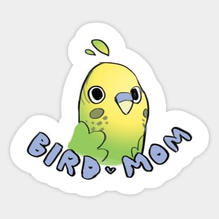 Full Time Bird Mom Sticker